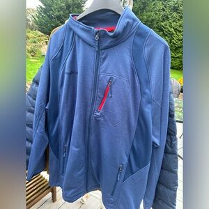 Free tech blue and red - 3x zipup